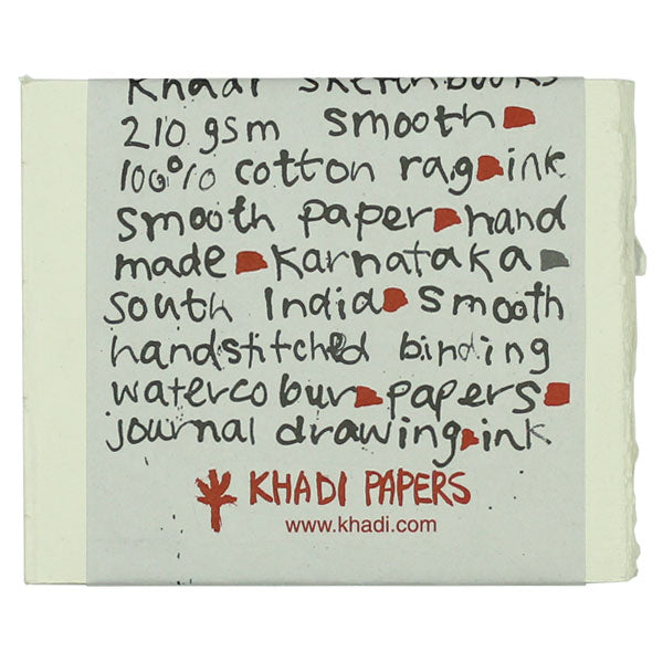 Cotton Rag Khadi Paper Sketchbook Options at Bound by Hand - BOUND