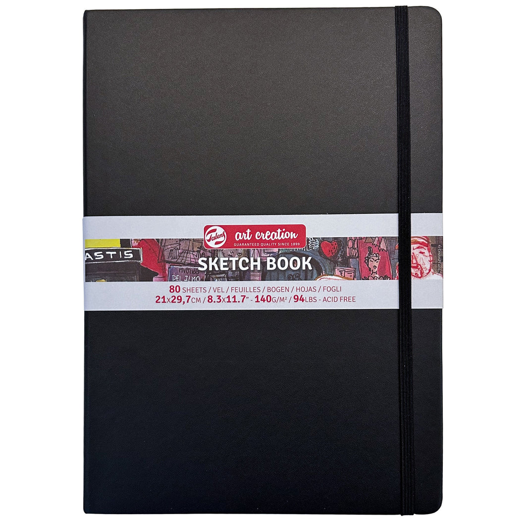 Royal Talens Art Creation Hardback Sketchbook - Black Cover