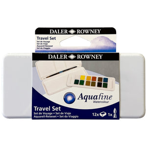 Daler Rowney Aquafine Travel Set (12) Bundle