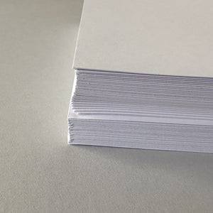 Thick White Card Blanks and Envelopes Pack of 25