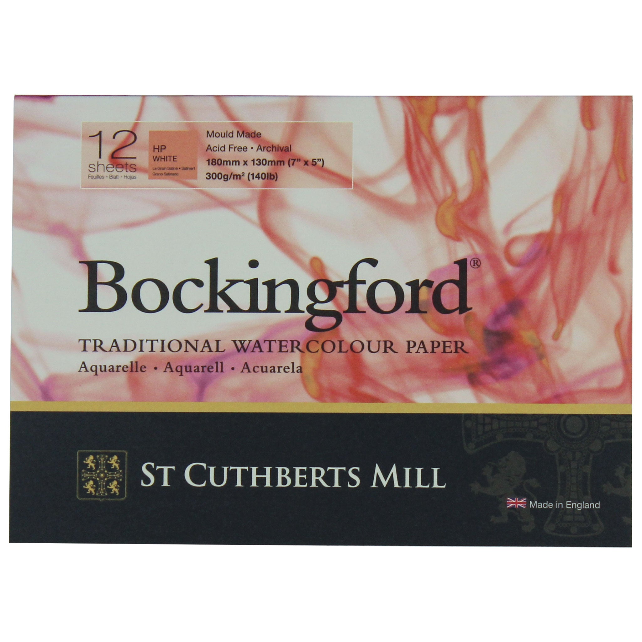 Bockingford Watercolor Block - 140 lb. Cold Press 9 x 12