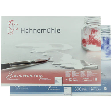 Hahnemhle The Collection Watercolor Block - Cold Press, 11.8 inch x 15.7 inch, 140 lb, 10 Sheets, White