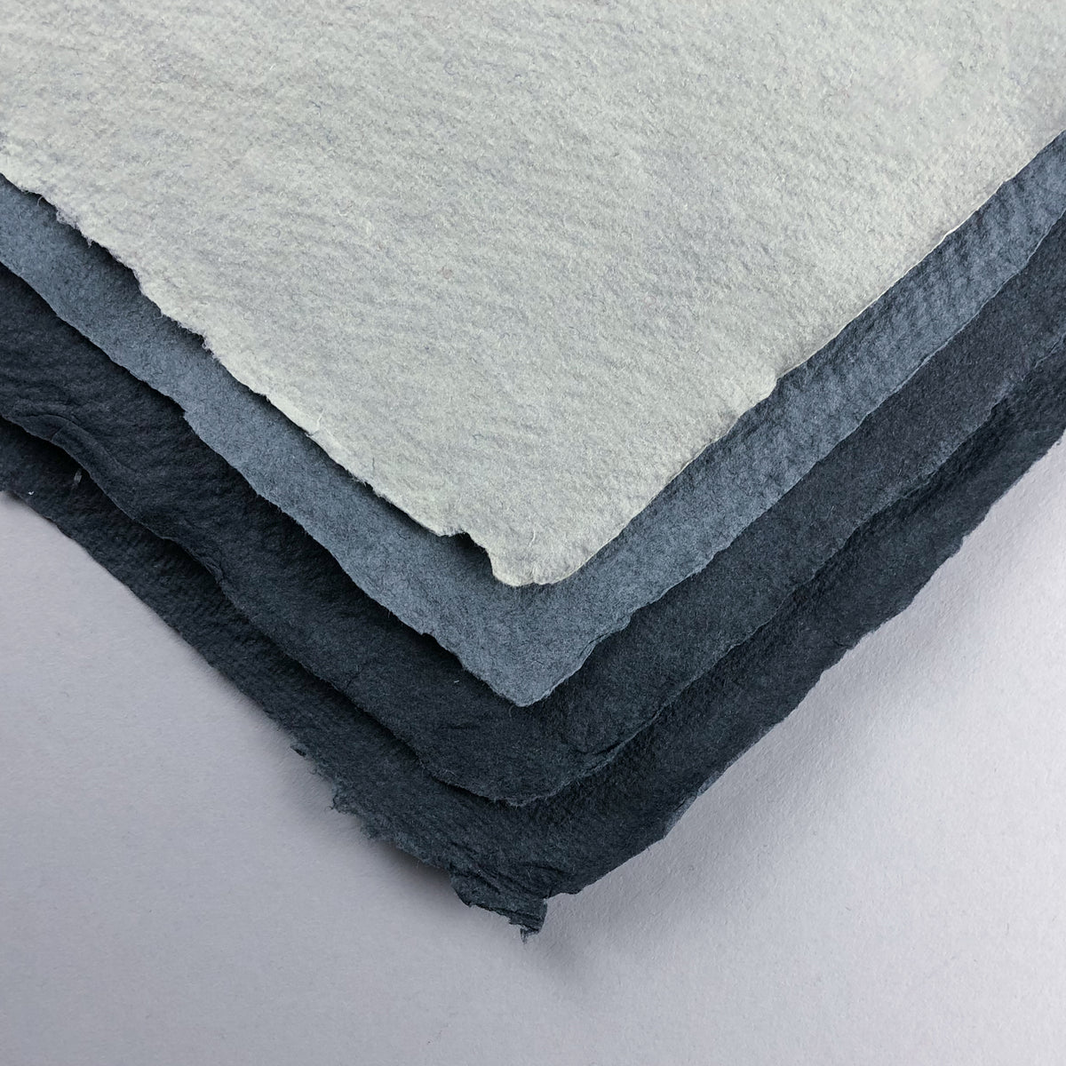 Khadi Coloured Rag Paper | Black, Light Grey, Dark Grey | 210 gsm ...