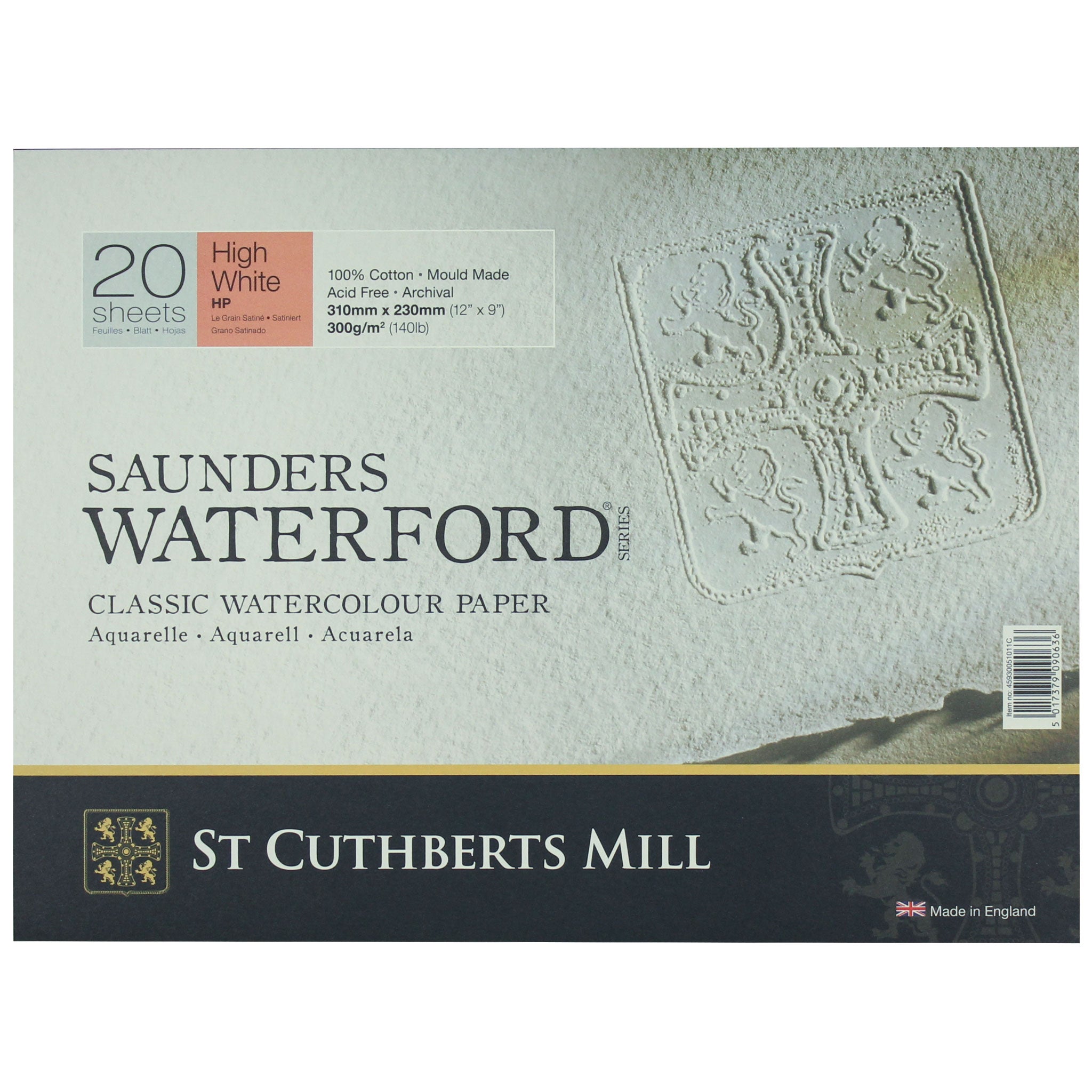 Saunders Waterford Cold Press Watercolour Blocks