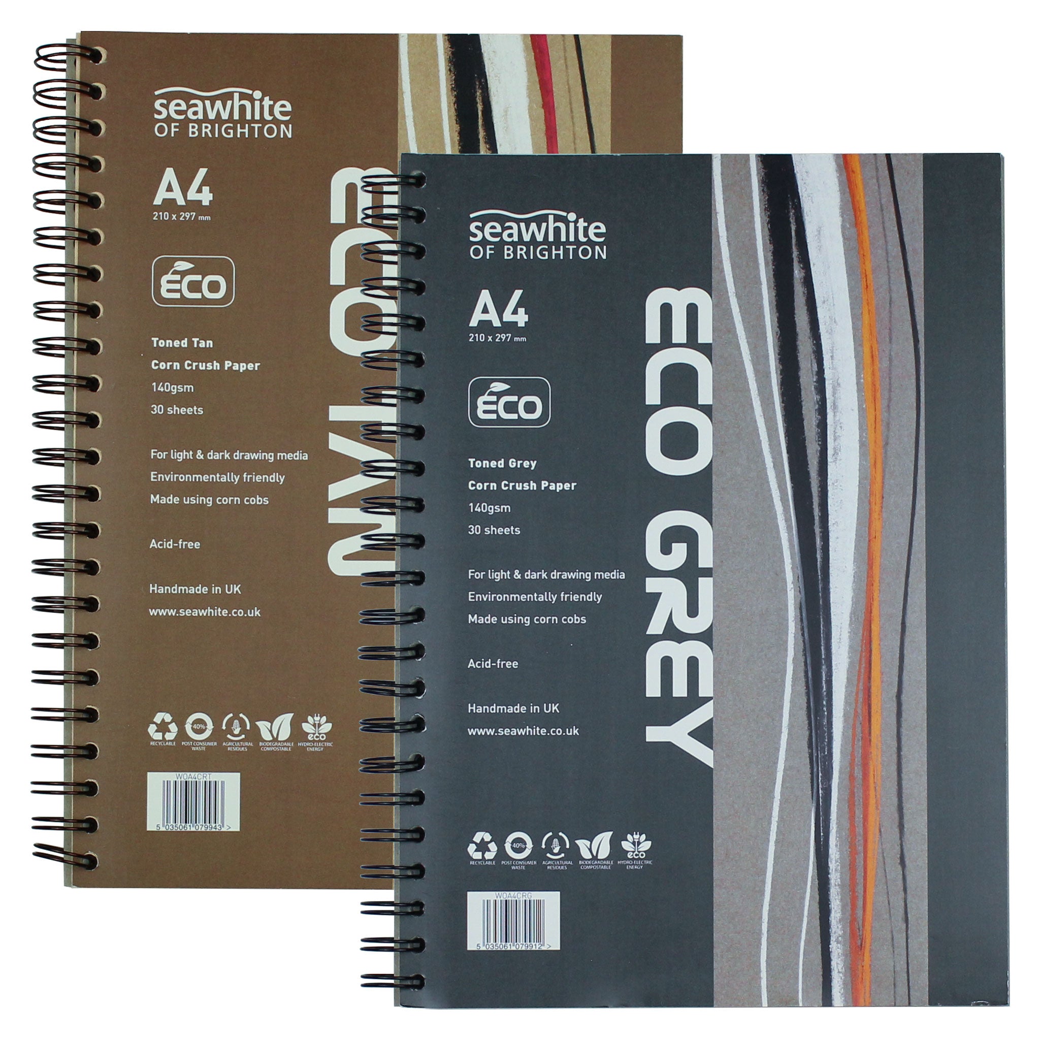 Seawhite Eco Toned Sketchpads